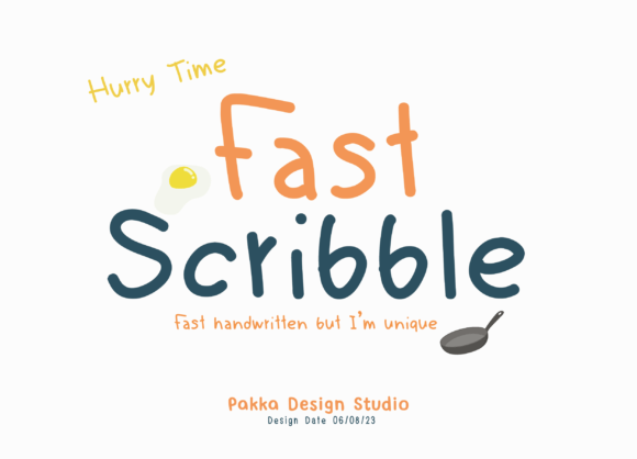 Fast Scribble: A Designer’s Go-To Script Font for Energetic Branding