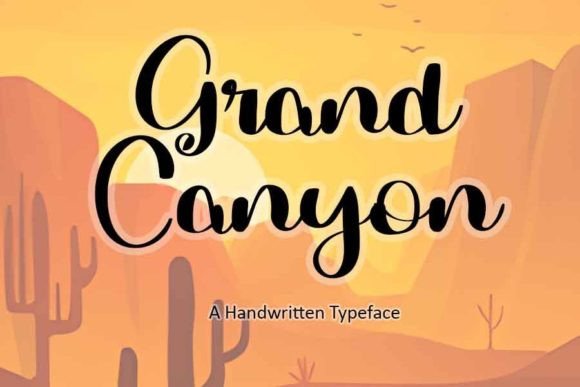 Grand Canyon: A Designer’s Take on This Script Amp Font