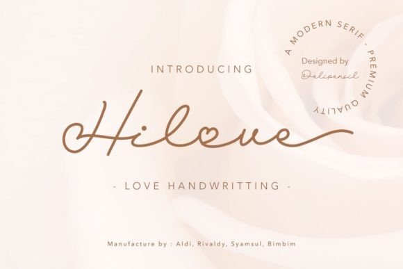 Hilove Font: A Love Letter to Elegant Web Typography