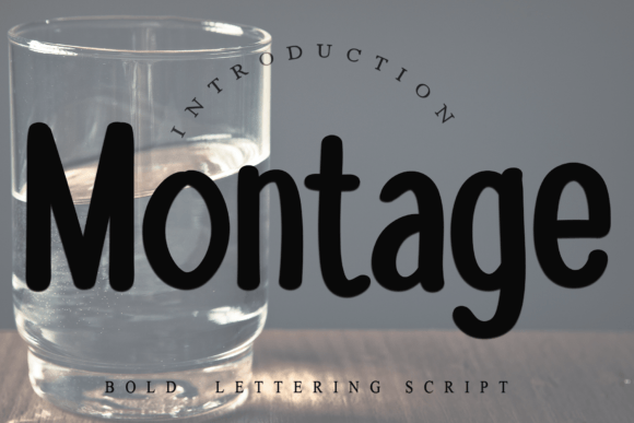 Montage: A Playful Handwritten Font for Modern Web Design
