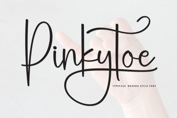 Pinkytoe: A Delicate Script Font for Modern Web and Digital Design