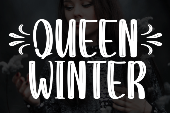 Queen Winter: A Handwritten Font for Modern Editorial Design