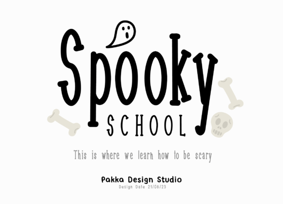 Spooky School: A Designer’s Real-World Font Review