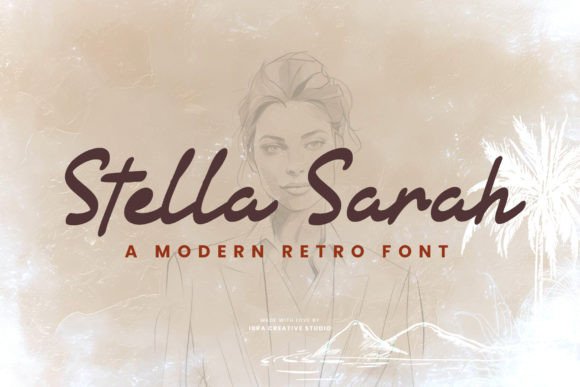 Stella Sarah: A Modern Retro Font for Consistent, Professional Branding