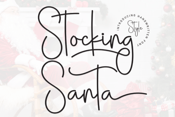 Stocking Santa: A Festive Script Font for Modern Web Design