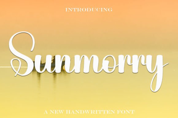 Sunmorry: A Stylish Handwritten Font for Modern Brand Campaigns