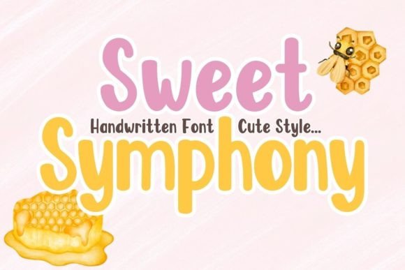 Sweet Symphony: A Font for Elegant Editorial Design