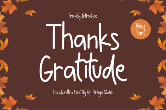 Thanks Gratitude: A Timeless Handwritten Font for Authentic Branding