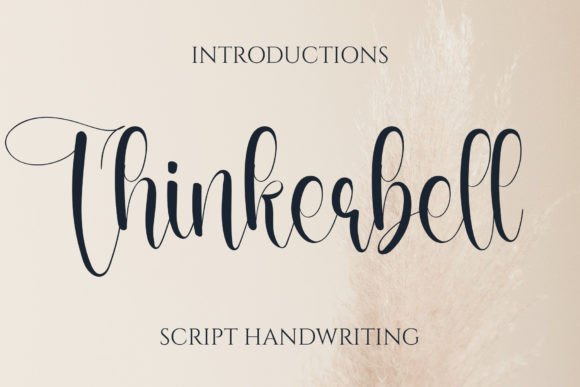 Thinkerbell: A Stylish Handwritten Font for Crafters and Product Makers