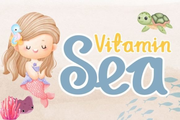 Vitamin Sea: A Breath of Ocean Breeze in Modern Typography