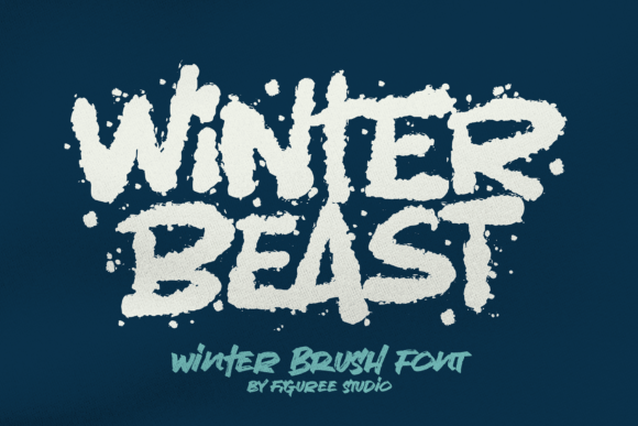 Winter Beast: A Bold Script Font for Dynamic Editorial Design